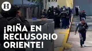 ÚltimaHora Reportan riña entre reos en el Reclusorio Oriente en Iztapalapa CDMX [upl. by Ina]