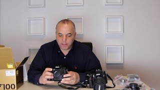 Nikon D7000 VS D7100 Comparison Features Flickr Wifi [upl. by Strep]