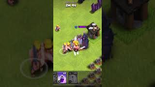 31 barbarians vs a level 6 pekka clashofclans keepclashing coc supercell barbarian pekka [upl. by Nets888]