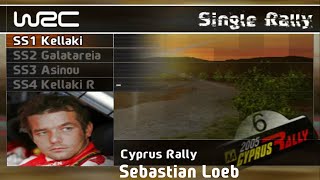 WRC  FIA World Rally Championship PSP  Pro Single Rally  Cyprus Rally [upl. by Bettina]