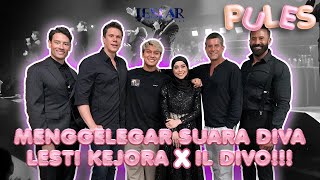 PULES  DILUAR DUGAAN IL DIVO MERINDING DENGAN SUARA LESTI KEJORA DI ATAS PANGGUNG [upl. by Dewar]