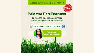 Fertilizantes Formação de preços cenário atual e perspectivas do mercado [upl. by Cobb]