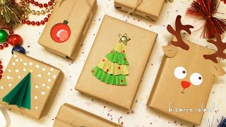 8 Last Minute Gift Wrapping Ideas  c for craft [upl. by Deeas]