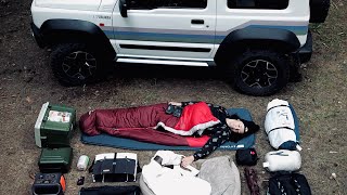 Jimny trip  camping solo with my dog  GoPro Hero 9 [upl. by Twila]