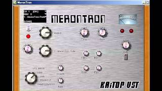 MeronTron VST with Original Mellotron Sound Font [upl. by Enialem]