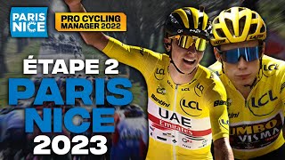 PARIS NICE 2023  ÉTAPE 2  Bazainville › Fontainebleau [upl. by Daisy]