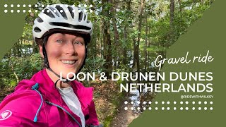 Gravel riding around the Loonse and Drunense Duinen National Park [upl. by Kablesh]