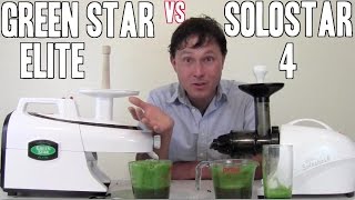 Best Juicer for Leafy Greens Green Star Elite vs Solostar 4 Comparison [upl. by Pauly104]