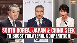 South Korea Japan and China discuss on ways to boost cooperation hold trilateral meets [upl. by Einreb]