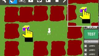 Game Creator 2D  Tutorials My first topview game [upl. by Aehtrod698]