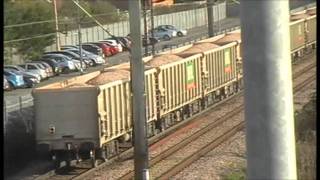 Freight trains at Rainham amp Purfleet [upl. by Gunner]