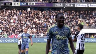 Bertrand Traoré Goal Heracles vs Ajax 34 All Goals and Extended Highlights [upl. by Llenyr370]