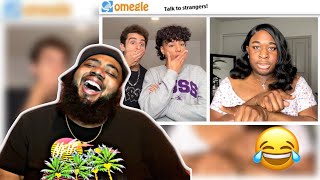 LARRAY  Omegle But WE ROAST Everyone  REACTION  TRY NOT TO LAUGH [upl. by Anirtik]