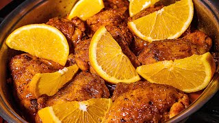 Pollo a la Naranja RIQUÍSIMO y SUPER FÁCIL DE HACER  Sazón y Corazón [upl. by Haimorej]