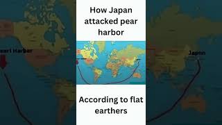 How Japan attacked Pearl Harbor according to flat earthers😂 [upl. by Edbert]