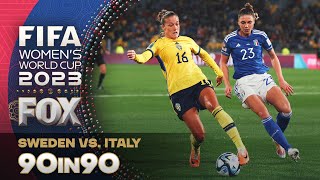 Best of Sweden vs Italy  90in90 [upl. by Tronna]