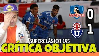 REFLEXIÓN TRAS EL COLO COLO 01 U DE CHILE [upl. by Animas853]