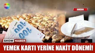 Yemek kartı yerine nakit dönemi [upl. by Casar]