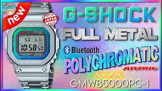 Taste The Rainbow  GShock Full Metal Polychromatic 5000 Series GMWB5000PC1 Unbox amp Review [upl. by Dieter706]