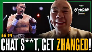 quotI WILL MAKE JOSEPH PARKER QUESTION HIS LIFE CHAT ST GET ZHANGEDquot  Zhilei Zhang RAW On Parker [upl. by Eiruam]