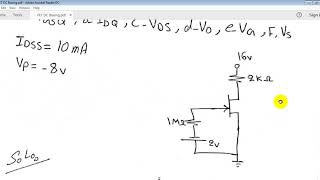 FET DC Biasing part1 [upl. by Zilber]