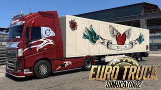 Euro Truck Simulator 2 Haulin Hearts Event Venice to Ljubljana [upl. by Patrizio]