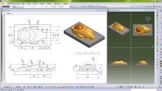 Catia Drafting Sample 47 [upl. by Ahsonek]