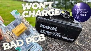 I Fixed a Makita Battery PCB [upl. by Lenno436]