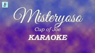 Cup of Joe  Misteryoso KaraokeInstrumental [upl. by Ettenig]