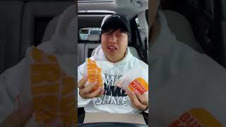 Trying Burger Kings New Fiery Crispy Wraps and Fiery Nuggets Review [upl. by Valora]