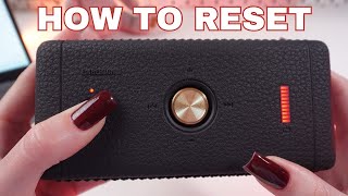 How to Reset Marshall Emberton II Speaker Simple Guide [upl. by Nonnair]