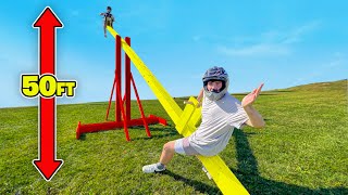 I Built the Worlds Biggest SeeSaw [upl. by Giuliana]