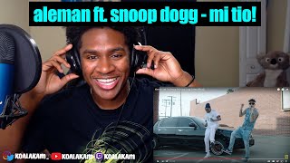 i DIDNT know about this Alemán  Mi Tio Snoop Ft Snoop Dogg Video Oficial  reaction [upl. by Aihtnis]