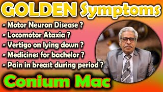 Golden Symptoms of Conium Mac  Dr PS Tiwari [upl. by Ambert]