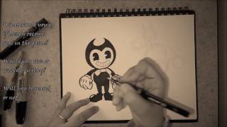 How to draw Bendy and Boris general audiences [upl. by Nahsed288]