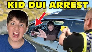 Kid Temper Tantrum Gets Arrested For DUI  Police Foot Chase Original [upl. by Nnayllas936]