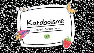 Metabolisme Katabolisme [upl. by Chloette]