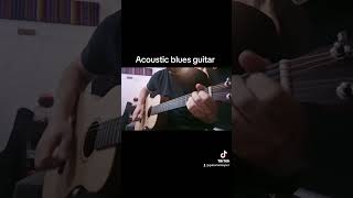 Fast blues guitar jam 🎸 bluesguitar blues acousticguitar acoust [upl. by Augie459]