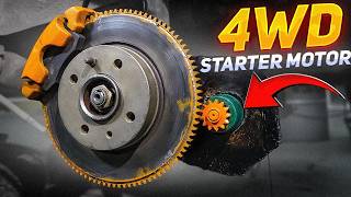 We convert a Lada to 4WD using starter motors  will it work [upl. by Asirralc745]