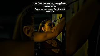 Superheros Using Heightened Sense shortvideo shortfeed shorts short viralshort marvel [upl. by Gustave582]