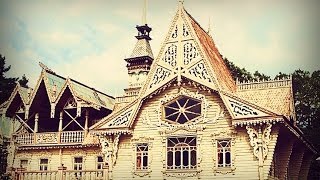 Russian Wooden Folk Architecture  Русская деревянная народная архитектура [upl. by Ruenhs]