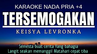 Tersemogakan  Keisya Levronka Karaoke Male Key Nada Pria 4 E mayor [upl. by Dry753]