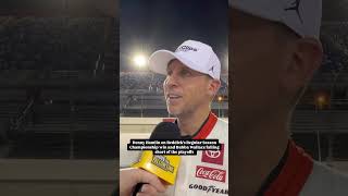 Denny Hamlin on the Duality of Darlington for 23XI Racing [upl. by Meraree519]