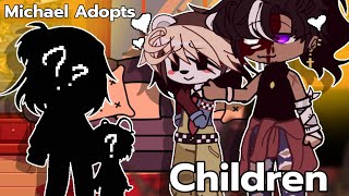 Michael Adopts ChildrenPart 1Gacha FNaF [upl. by Dietsche]