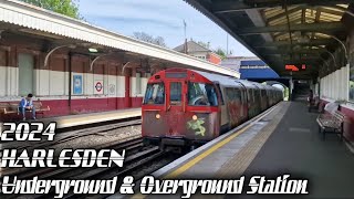 HARLESDEN Underground amp Overground Station 2024 [upl. by Malina]