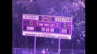 1996 10 5 Neshaminy 31 Vs Truman 6  Homecoming [upl. by Roselle]