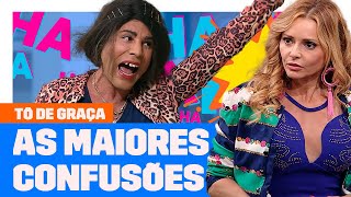 MARATONE as CONFUSÕES da Graça  Tô De Graça  Humor Multishow [upl. by Ramar]