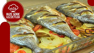 FIRINDA ÇUPRA TARİFİ 🐟 FIRINDA ÇİPURA NASIL YAPILIR 👌🏻 [upl. by Spancake]