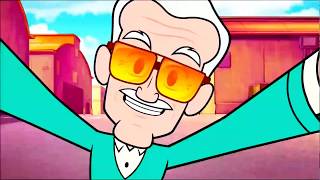 TEEN TITANS GO  STAN LEE FULL CAMEO [upl. by Dyoll]