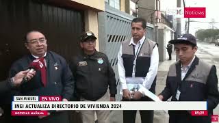 INEI ACTUALIZA DIRECTORIO DE VIVIENDAS 2024 Tv Perú Noticias 040724 [upl. by Pyszka]